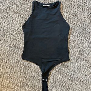 ReoRia Classic Black Bodysuit